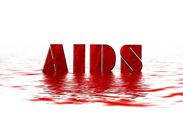 nápis aids
